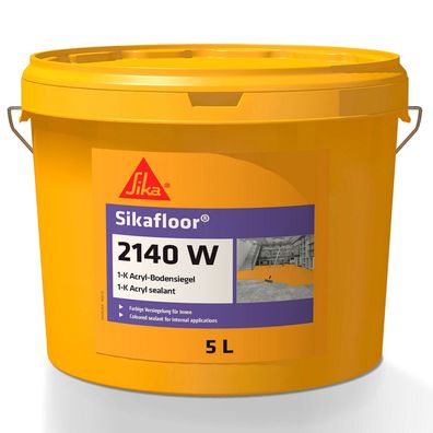 Sikafloor-2140W kieselgrau Acryl-Versiegelung 5 Liter