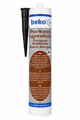 Beko Parkettfugendicht schwarz Parkett Laminat Dichtmasse Fuge 310ml