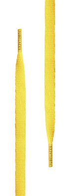 Tubelaces Schnürsenkel White Flat Lemon