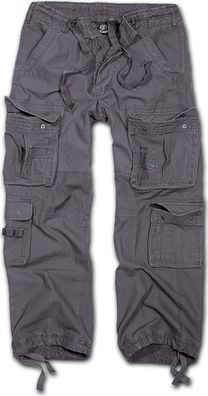Brandit Hose Pure Vintage Trouser in Anthracite