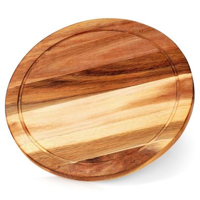 Schneide- und Servierbrett aus Holz, 30 cm