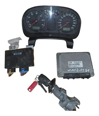 VW Golf 4 Bora Steuergerät 1,6l 74kw 101PS 100PS AKL AEH Motor 06A906019AK