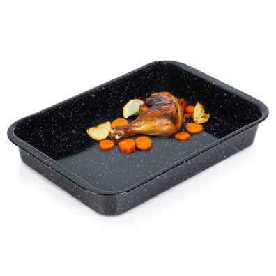 Rechteckige, emaillierte Bratform, 3 l, 35,5 x 24 x 5 cm