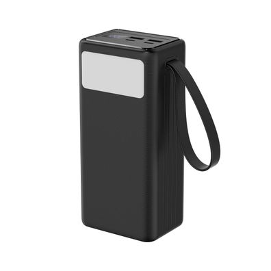 Platinet PMPB4065 Powerbank 40000 mAh 65 W PD USB-C Display Schwarz