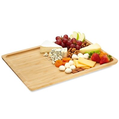 Serviertablett aus Bambus, 33 x 23 cm