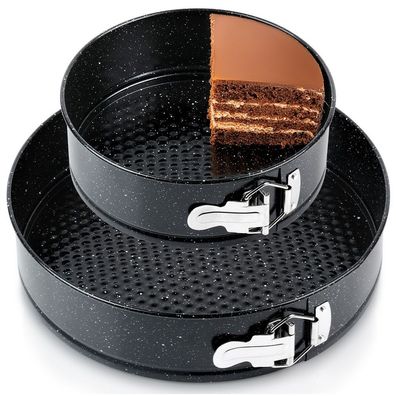 Granit-Springform-Kuchenform 20/28 cm 2 Stück