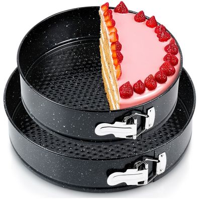 Granit-Springform-Kuchenform 24/28 cm 2 Stück