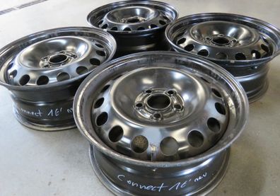 SATZ Stahlfelgen Ford Transit Tourneo Connect 2018-23 6,5x16" ET50 LK5x108 7232