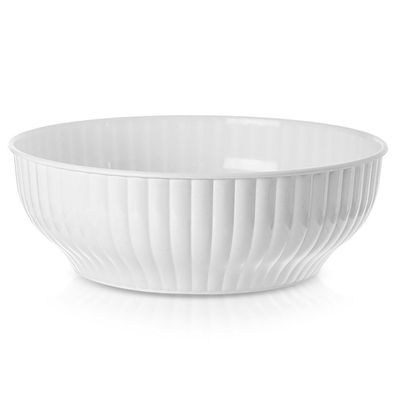 Weiße Küchenschüssel, 24 cm, 2,5 l