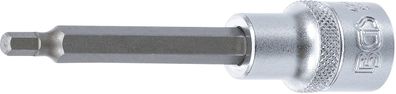 Bit-Einsatz, Innen-6-Kant, 12,5 (1/2), 100 mm lang, 5 mm