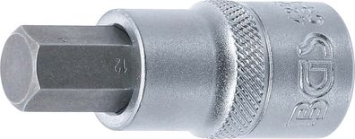 Bit-Einsatz, Innen-6-Kant, 12,5 (1/2), 53 mm lang, 12 mm