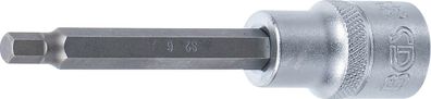 Bit-Einsatz, Innen-6-Kant, 12,5 (1/2), 100 mm lang, 6 mm