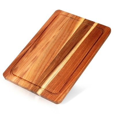 Schneide- und Servierbrett aus Holz, 37 x 25 cm