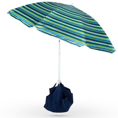 Sonnenschirm mit Fuß 147 cm