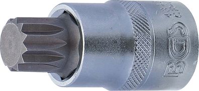 Bit-Einsatz, Innenvielzahn, 12,5(1/2), M16 x 55 mm