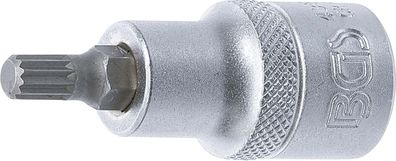 Bit-Einsatz, Innenvielzahn, 12,5 (1/2), 53 mm lang, M7