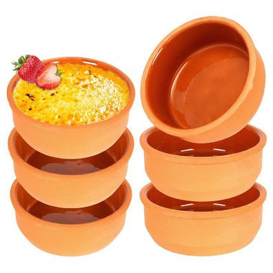 Backform-Steingutschüssel-Set 200 ml 6 Stück