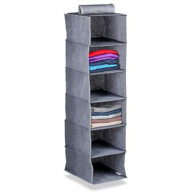 Hängender Kleiderschrank-Organizer mit 6 Ablagen