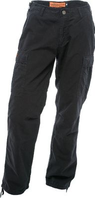 WCC West Coast Choppers Cargo Pants Caine Ripstop Cargo Black