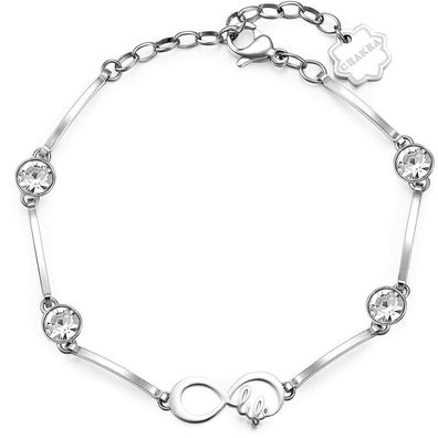 Infinity steel bracelet BHKB029