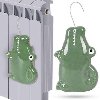 Luftbefeuchter in Form eines Keramik-Krokodils für Kinder, 160 ml