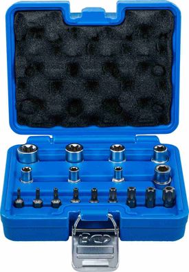BGS-5023 T & E-Profil Bit -und Steckschlüssel-Satz, 17-tlg