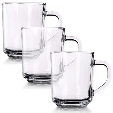 Kaffee- und Teegläser 230 ml 3 Stück