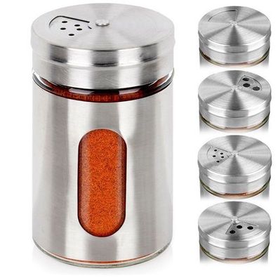 Gewürzbehälter mit Sieb, Glas, 100 ml