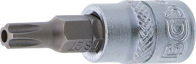 Bit-Einsatz, TS-Profil mit Bohrung, 6,3 (1/4), TS27x38 mm