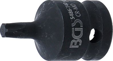 BGS-5486-T40 Kraft-Bit-Einsatz Antrieb Innenvierkant 12,5 mm (1/2) T-Profil (für Torx