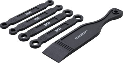 BGS-6663 Kunststoff-Doppel-Ringschlüssel- &amp; Stemmhebel-Satz 5-tlg