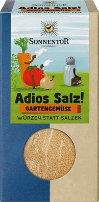 6x Sonnentor Adios Salz! Gemüsemischung Gartengemüse, Packung 55g