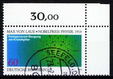 BRD 1979 Nr 1021 gestempelt ECKE-ORE X2D4FF6
