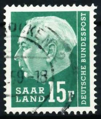 SAAR OPD 1957 Nr 415 gestempelt X5FA21A
