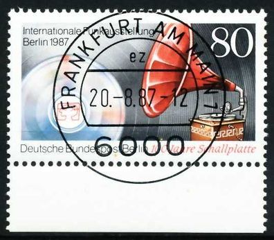 BERLIN 1987 Nr 787 zentrisch gestempelt URA X62E20E