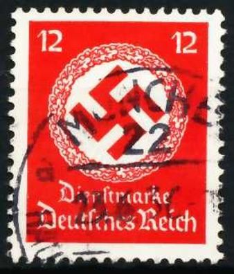 Deutsches REICH Dienstmarken 1934 38 Nr 138a gestempelt X64314A
