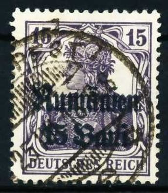 BES 1WK D-MV Rumänien Nr 10 gestempelt X69252A