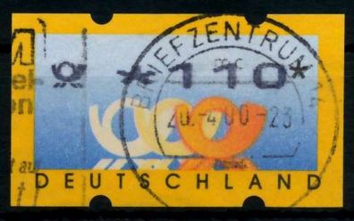 BRD ATM 1999 Nr 3-2-0110 zentrisch gestempelt X96DB86