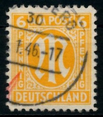 BIZONE AM-POST Nr 4z gestempelt X760DBE