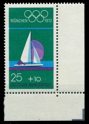 BRD BUND 1972 Nr 720 postfrisch ECKE-URE X7FD43E