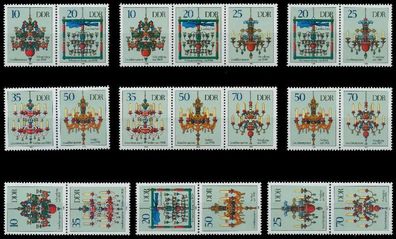 DDR Zusammendruck Nr WZd813-SZd380 postfrisch SC59362