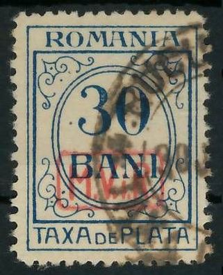 BES. 1WK D-MV Rumänien PORTO Nr 4 gestempelt X4349BA