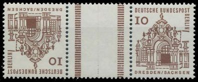 BERLIN Zusammendruck Nr KZ2b postfrisch WAAGR PAAR S4B35E2