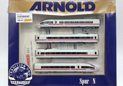 Arnold 0200 DB ZUGSET ICE 3, 4- tlg. NEU + OVP an Spur N
