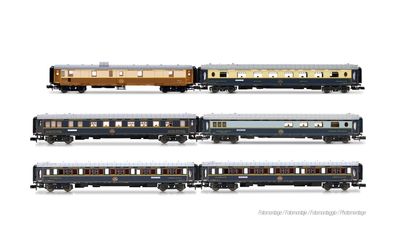 Arnold HN4522 Intraflug/CIWL, 6-tlg. Set 50 Jahre Nost Spur N