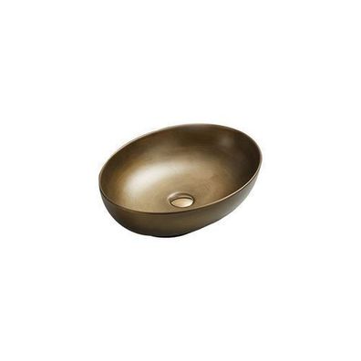 Mexen Iko Aufsatzwaschbecken 52 x 39 cm, Altgold - 22245253