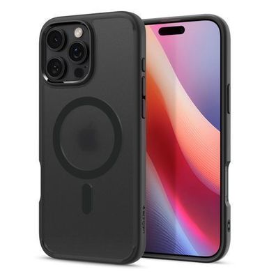 Spigen Ultra Hybrid Mag Hülle mit MagSafe für iPhone 16 Pro Max - Schwarz