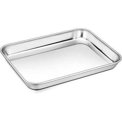 Homikit Backblech Edelstahl 23,7 x 17,8 cm spülmaschinenfest