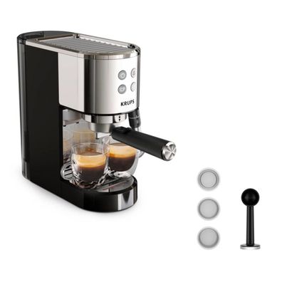 KRUPS Virtuoso XP444C10 Siebträger-Kaffeemaschine