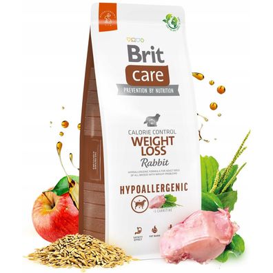 Brit Care Hunde hypoallergenes Gewichtsverlustfutter 12 kg